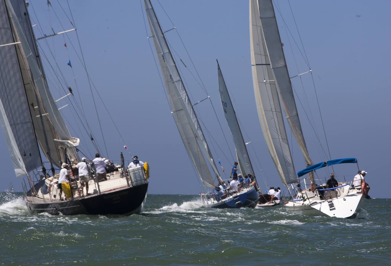 Último día de la Regata de Vela Clásica en Puerto Sherry