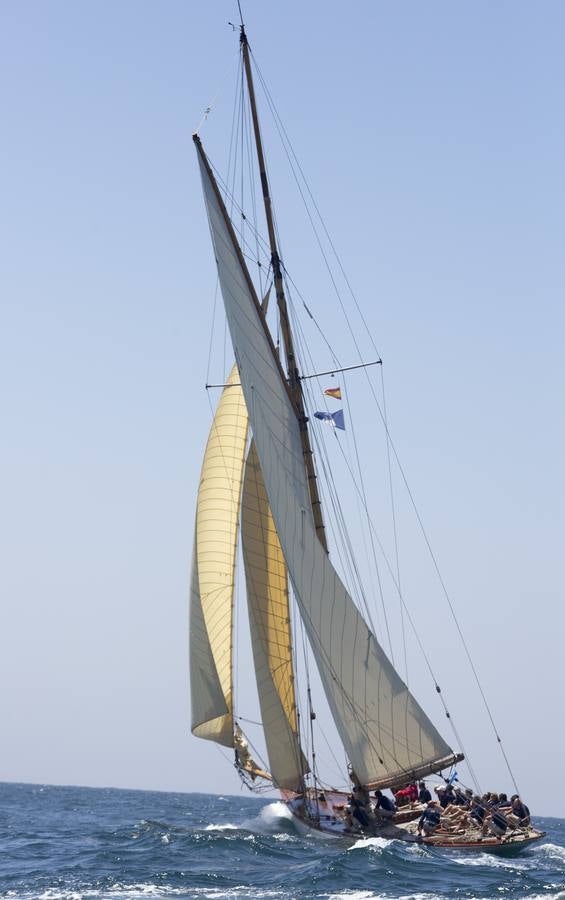 Último día de la Regata de Vela Clásica en Puerto Sherry