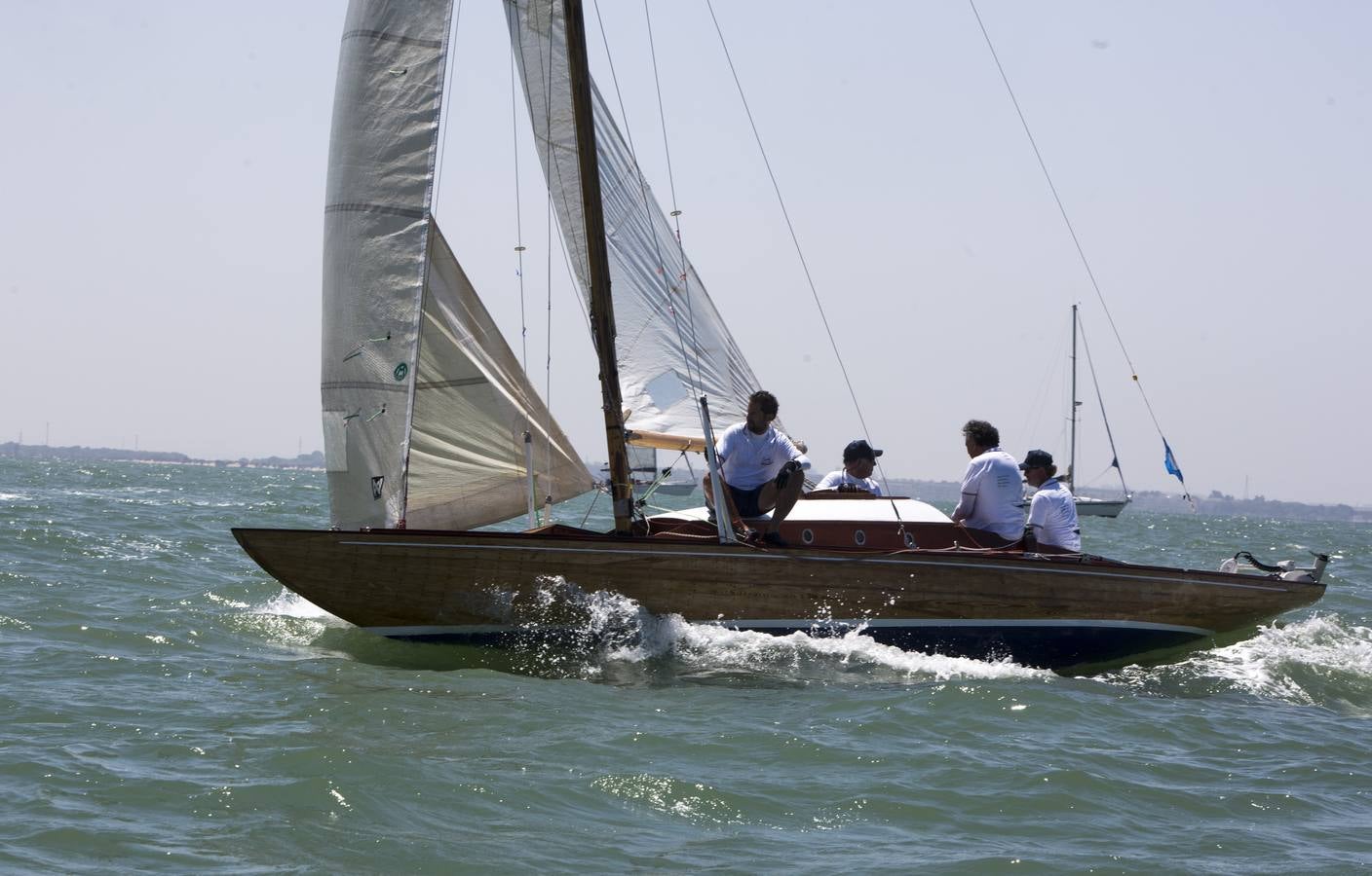 Último día de la Regata de Vela Clásica en Puerto Sherry