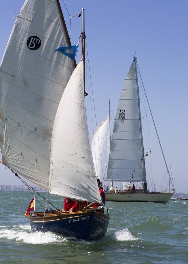 Último día de la Regata de Vela Clásica en Puerto Sherry