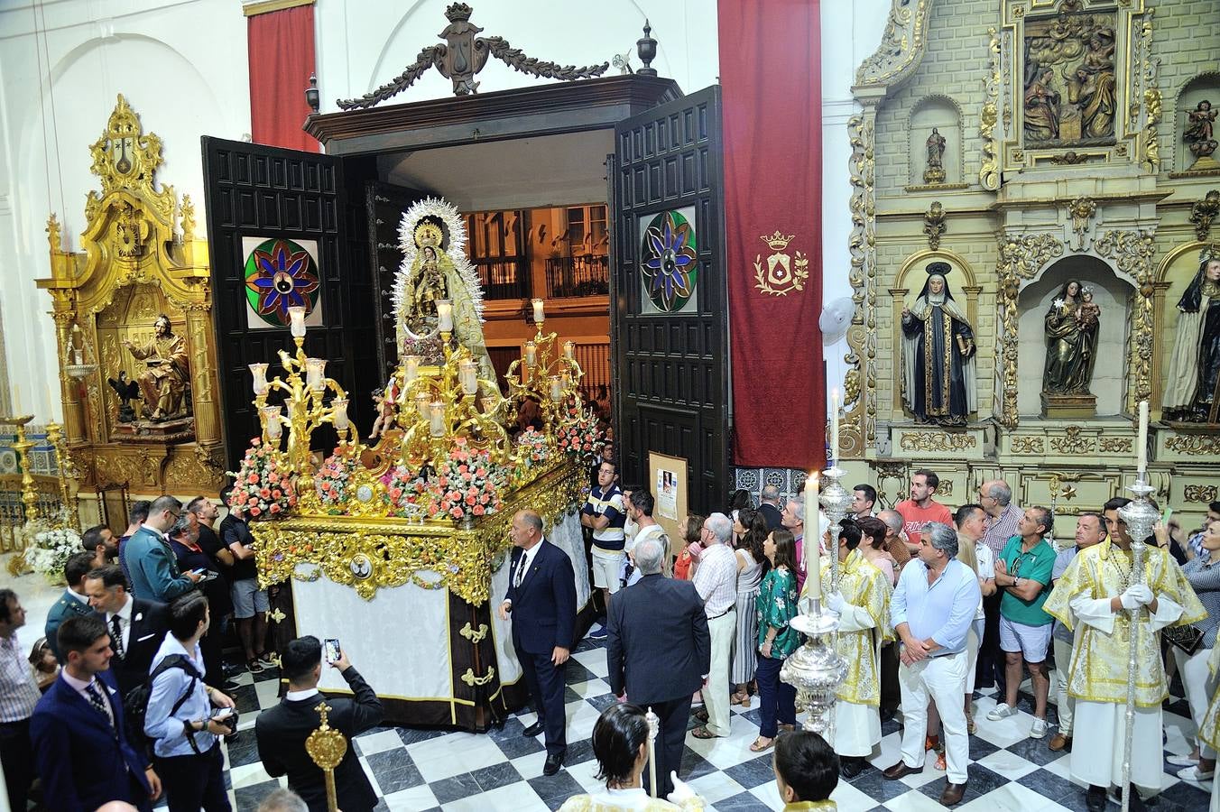 Galería de la procesión de la Virgen del Carmen de Calatrava