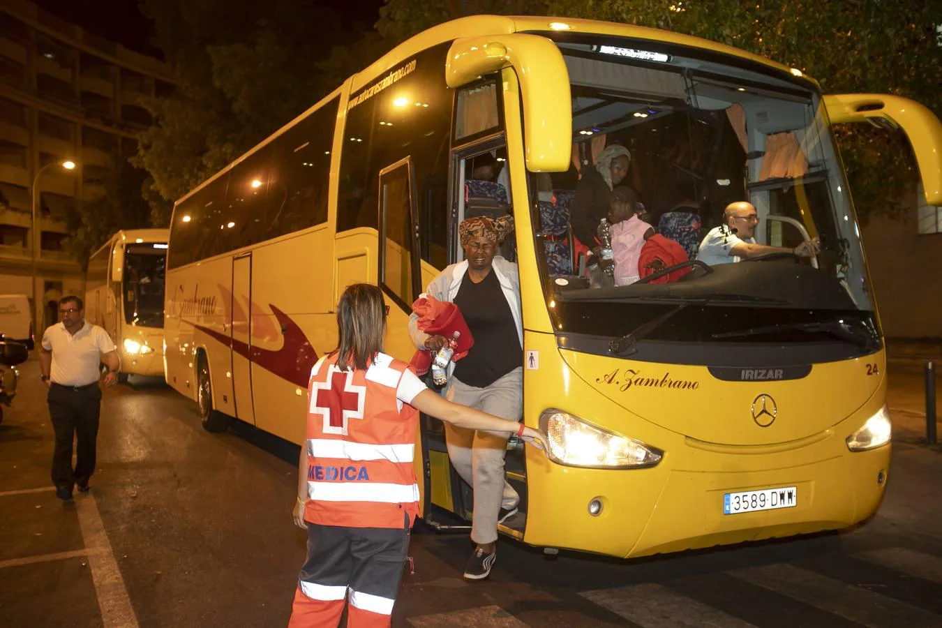 La llegada de los inmigrantes a Córdoba, en imágenes