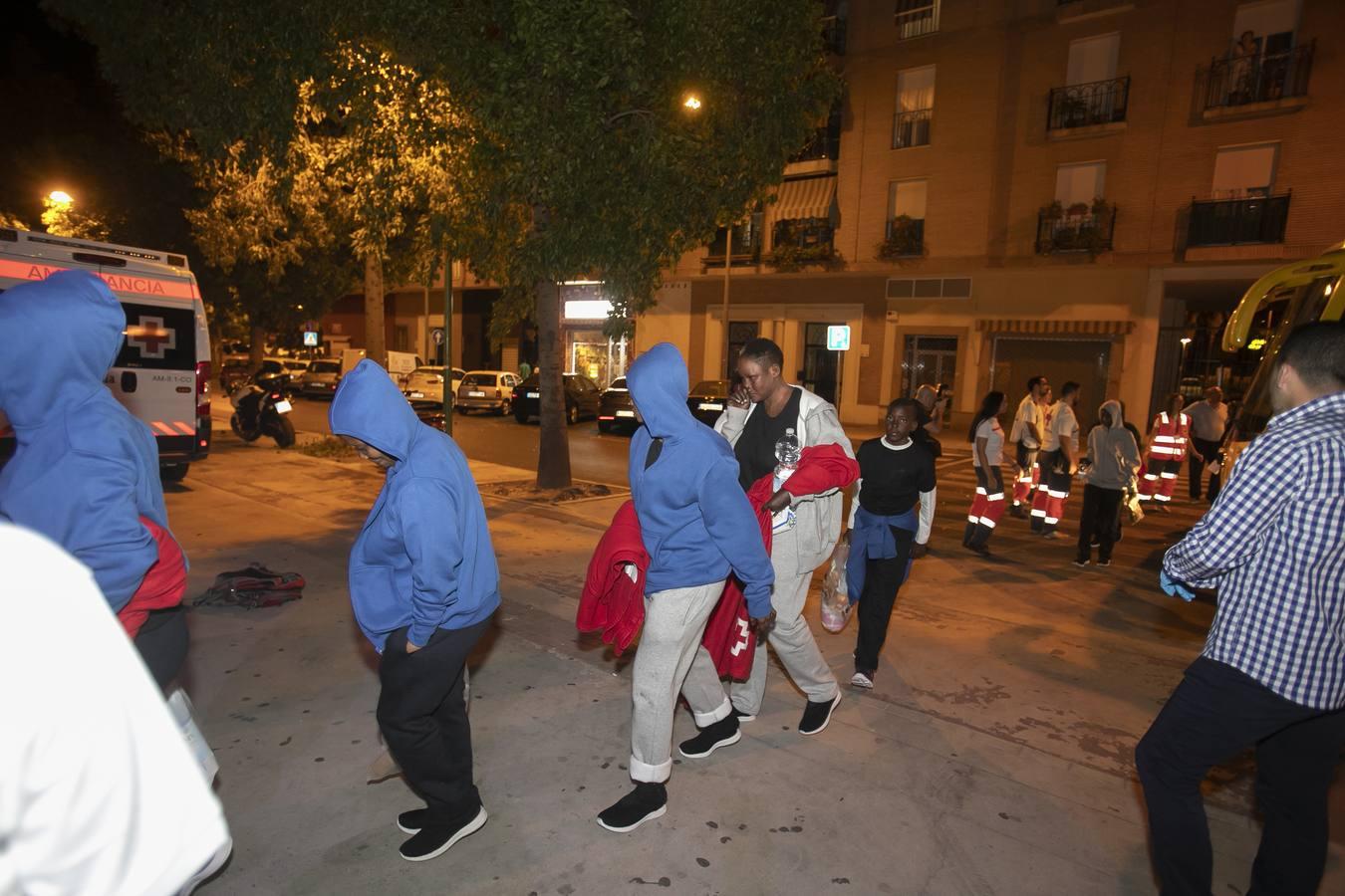 La llegada de los inmigrantes a Córdoba, en imágenes