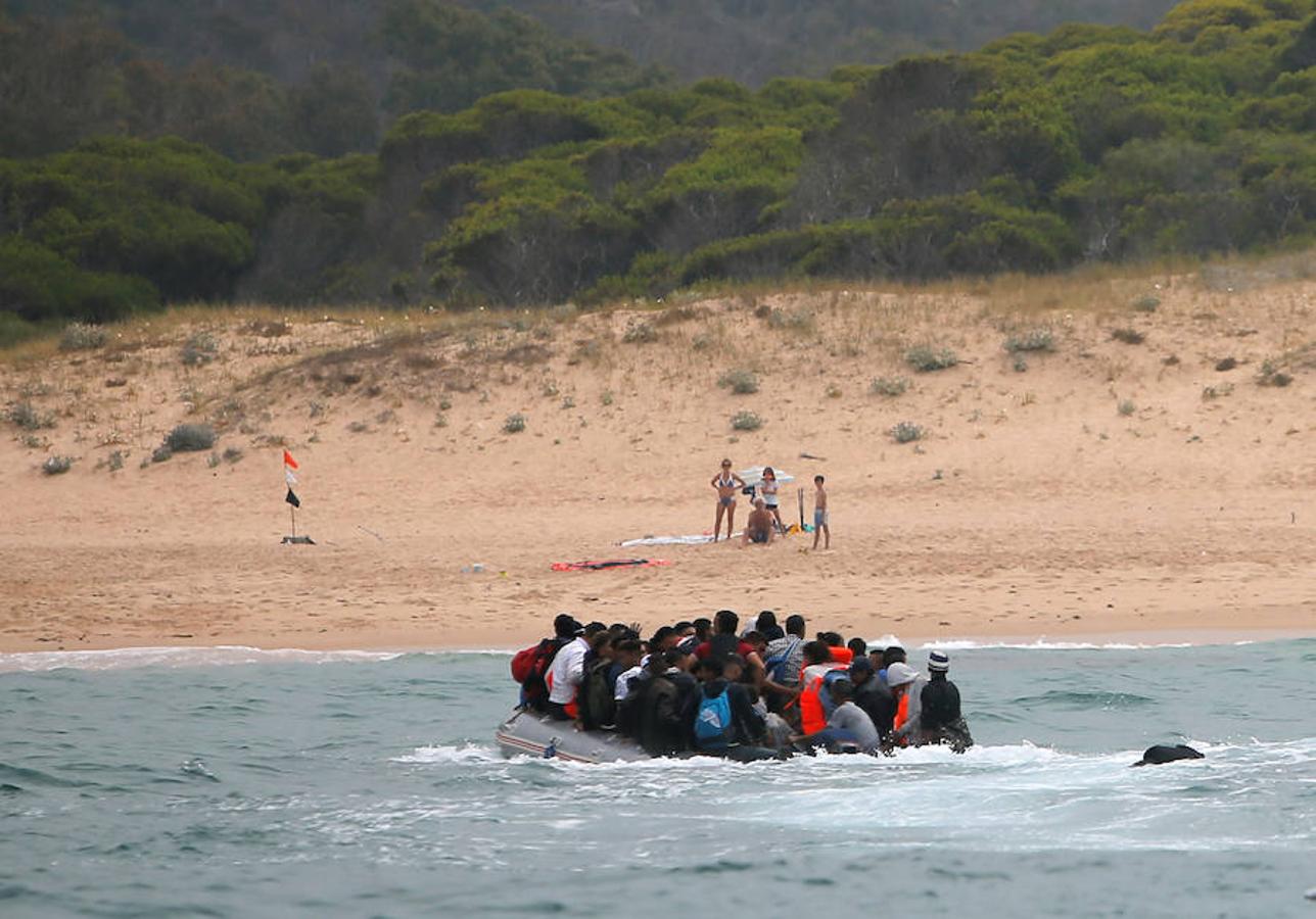 Así es un desembarco en las costas españolas