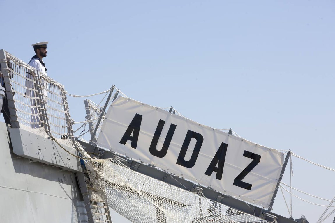 Navantia entrega el BAM &#039;Audaz&#039; a la Armada Española