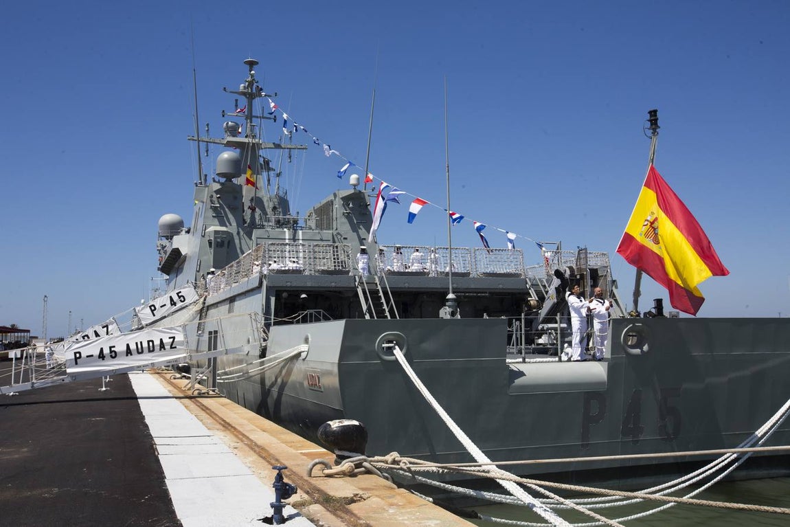 Navantia entrega el BAM &#039;Audaz&#039; a la Armada Española
