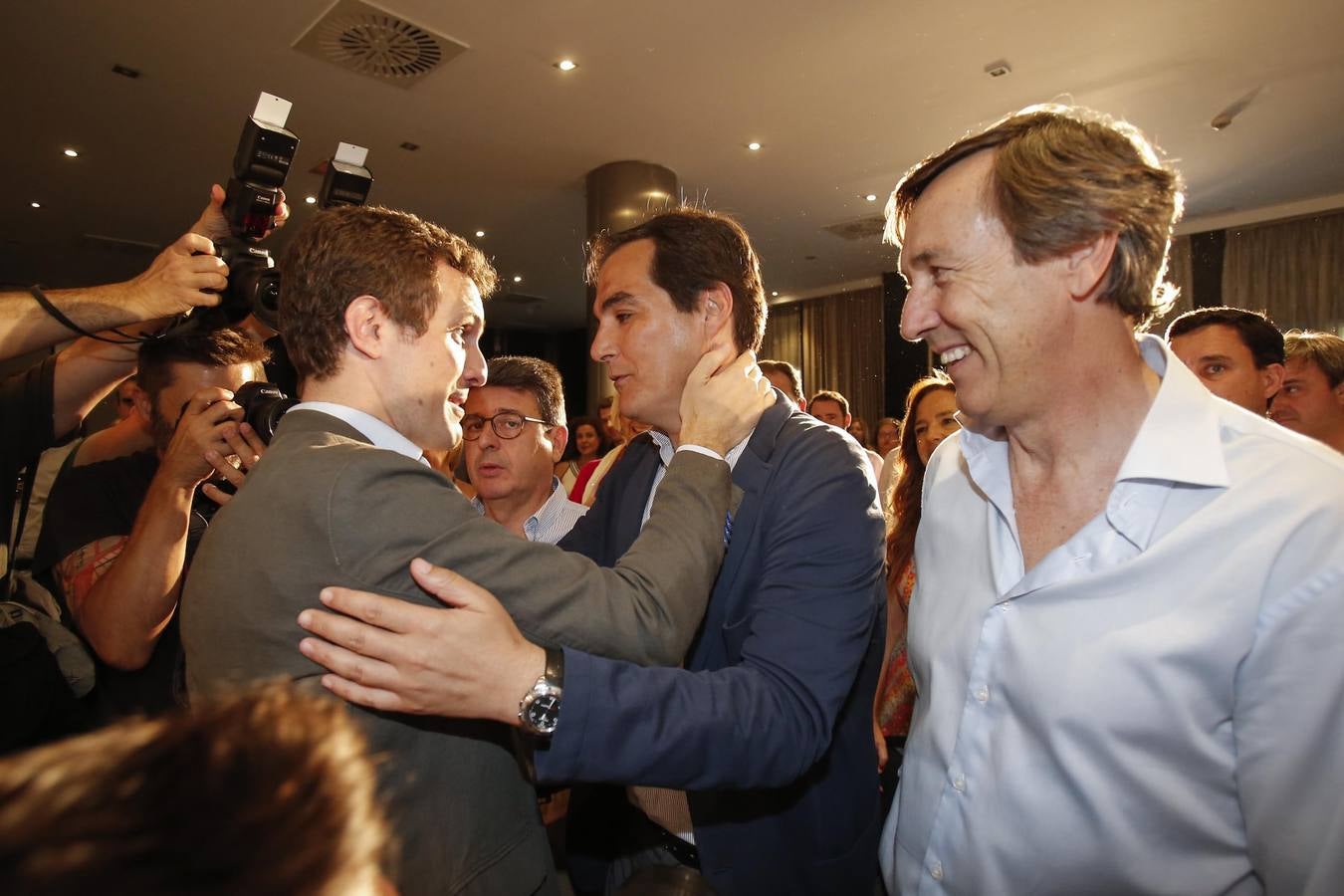 La primera visita de Pablo Casado a Andalucía, en imágenes