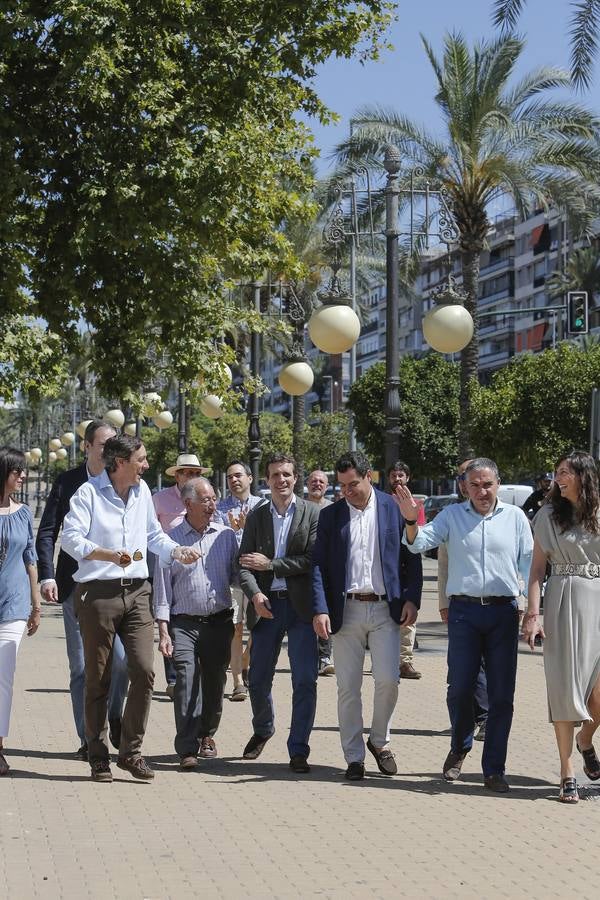 La primera visita de Pablo Casado a Andalucía, en imágenes