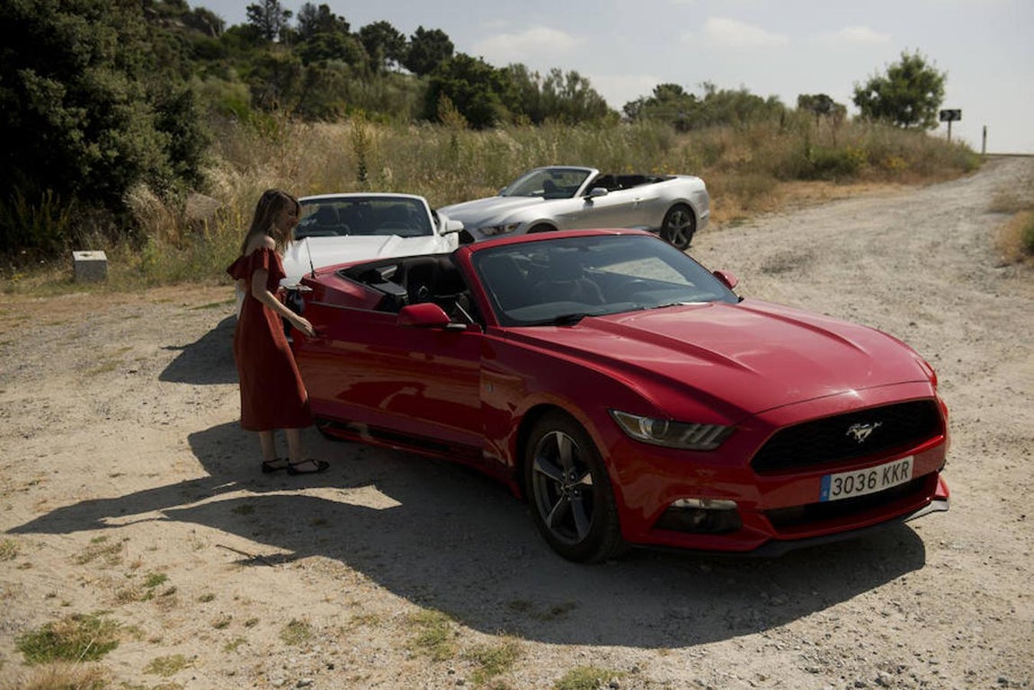 4. Caravana de Mustang Road por las carreteras de la Comunidad de Madrid, camino a San Lorenzo del Escorial