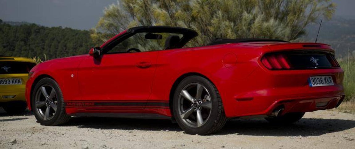 6. Caravana de Mustang Road por las carreteras de la Comunidad de Madrid, camino a San Lorenzo del Escorial