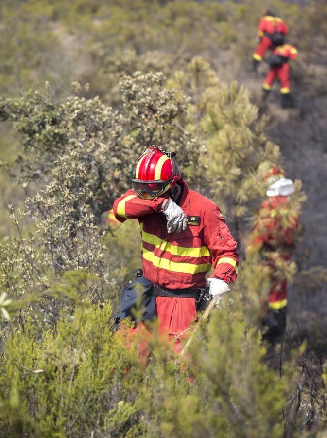 Impactantes imágenes del incendio de Nerva en Huelva