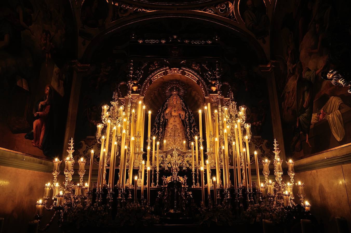 Galería del triduo de la Virgen de los Ángeles de los Negritos