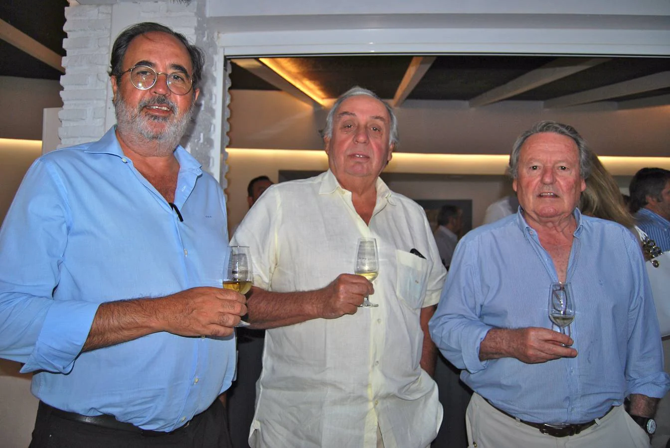 Gabriel González-Gordon, Emilio Romero Caballero de Bodegas Caballero y Juan Carlos Gutiérrez de Bodegas Gutiérrez Colosia. 