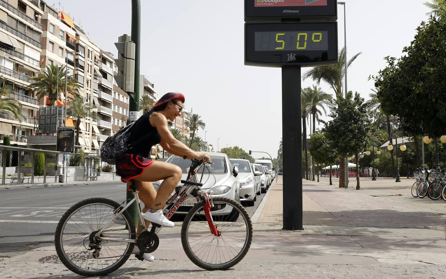 Córdoba bajo la ola de calor, en imágenes