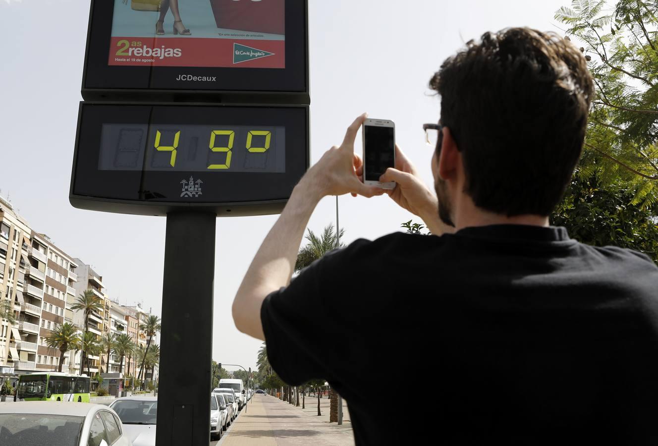 Córdoba bajo la ola de calor, en imágenes