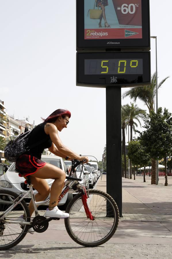 Córdoba bajo la ola de calor, en imágenes