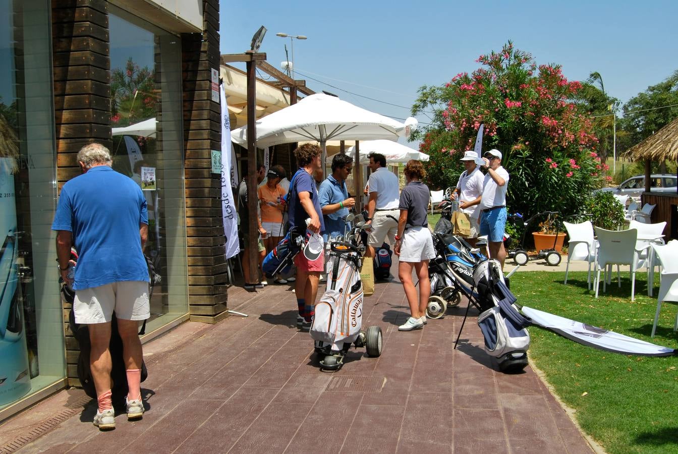 Ambiente de los jugadores. 