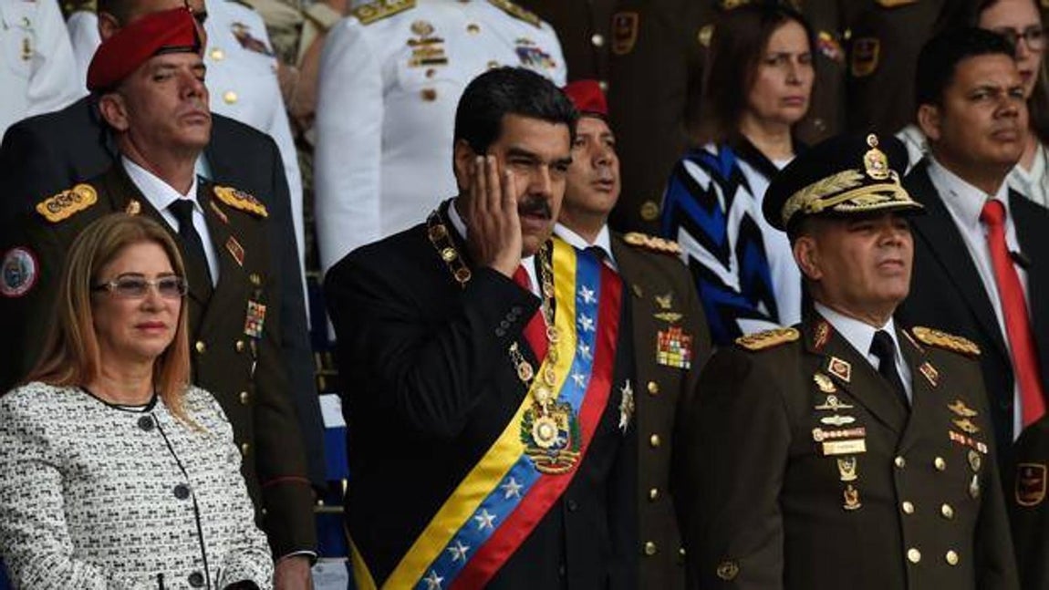 En imágenes: así ha sido el atentado contra Maduro