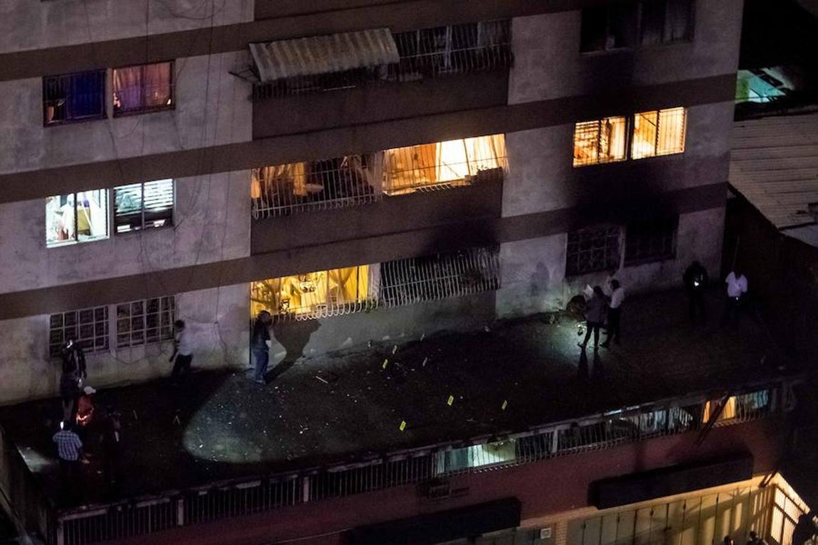 En imágenes: así ha sido el atentado contra Maduro