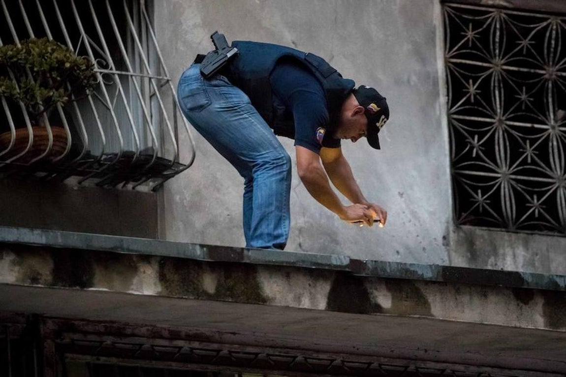 En imágenes: así ha sido el atentado contra Maduro