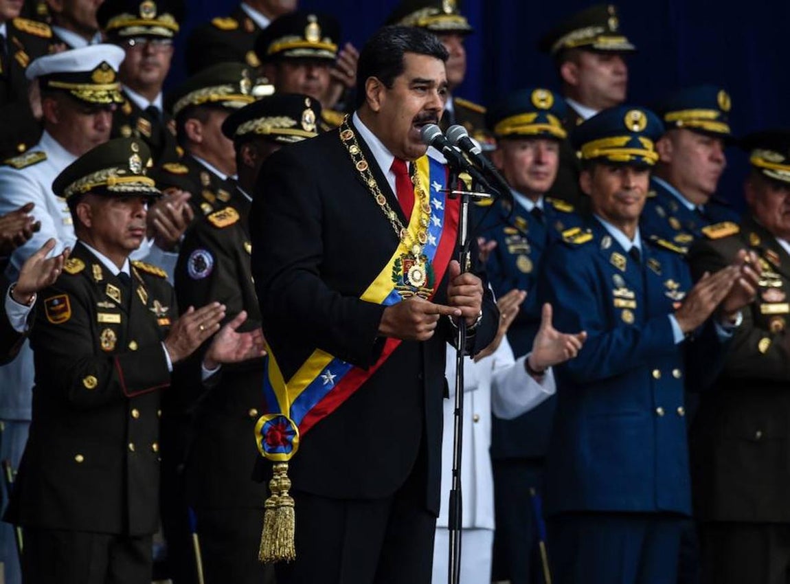 En imágenes: así ha sido el atentado contra Maduro