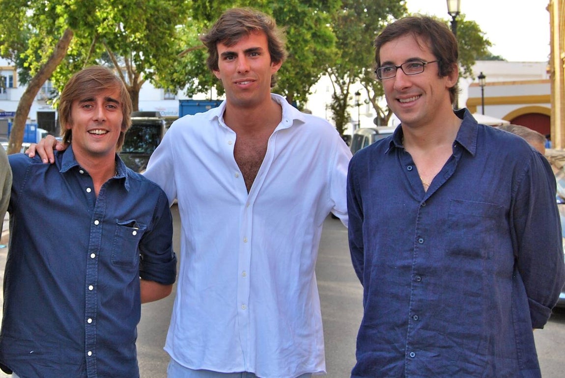 Juan Prats, Victor Astolfi y Juni Serra. 