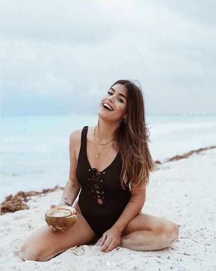 Aida Domenech, o lo que es lo mismo, Dulceida, arrasa con todo lo que se pone. Por eso la firma Tezenis contó con ella para ser su imagen. 