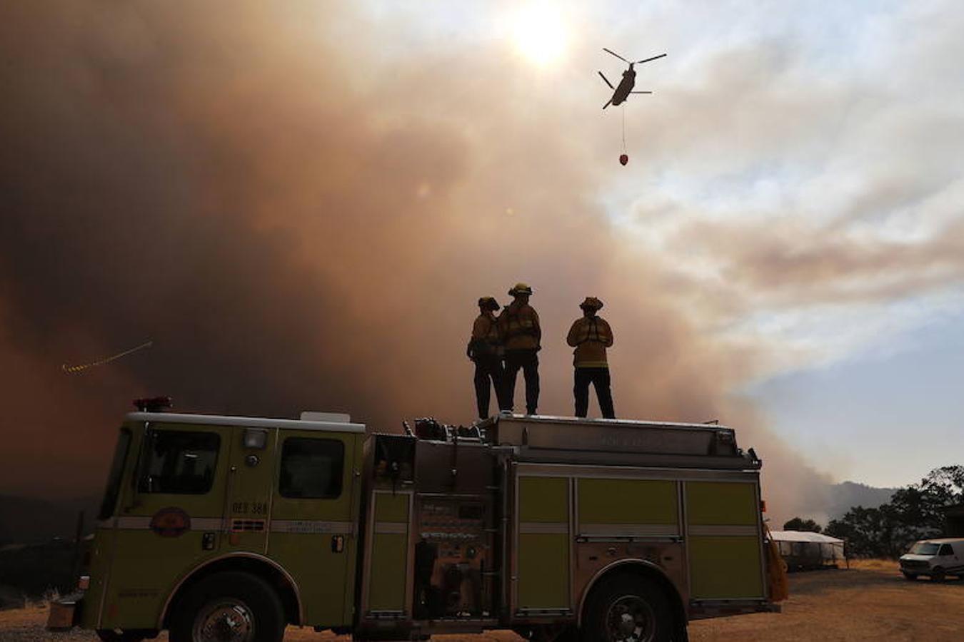 El incendio más grande de la historia del estado al superar las 114.800 hectáreas quemadas. 