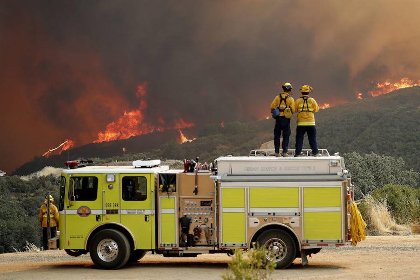 El incendio más grande de la historia del estado al superar las 114.800 hectáreas quemadas. 