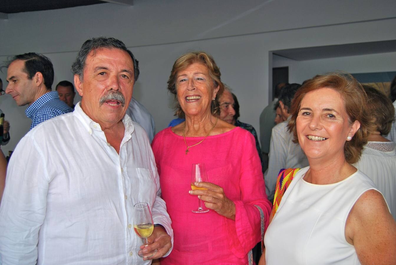 José Manuel López, Emilia Sánchez y Susana Gómez