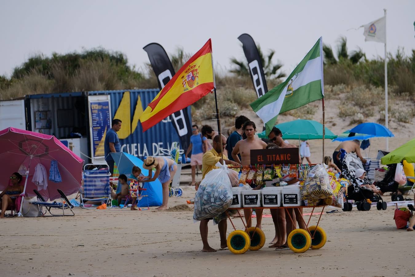 Una jornada de playa en Costa Ballena