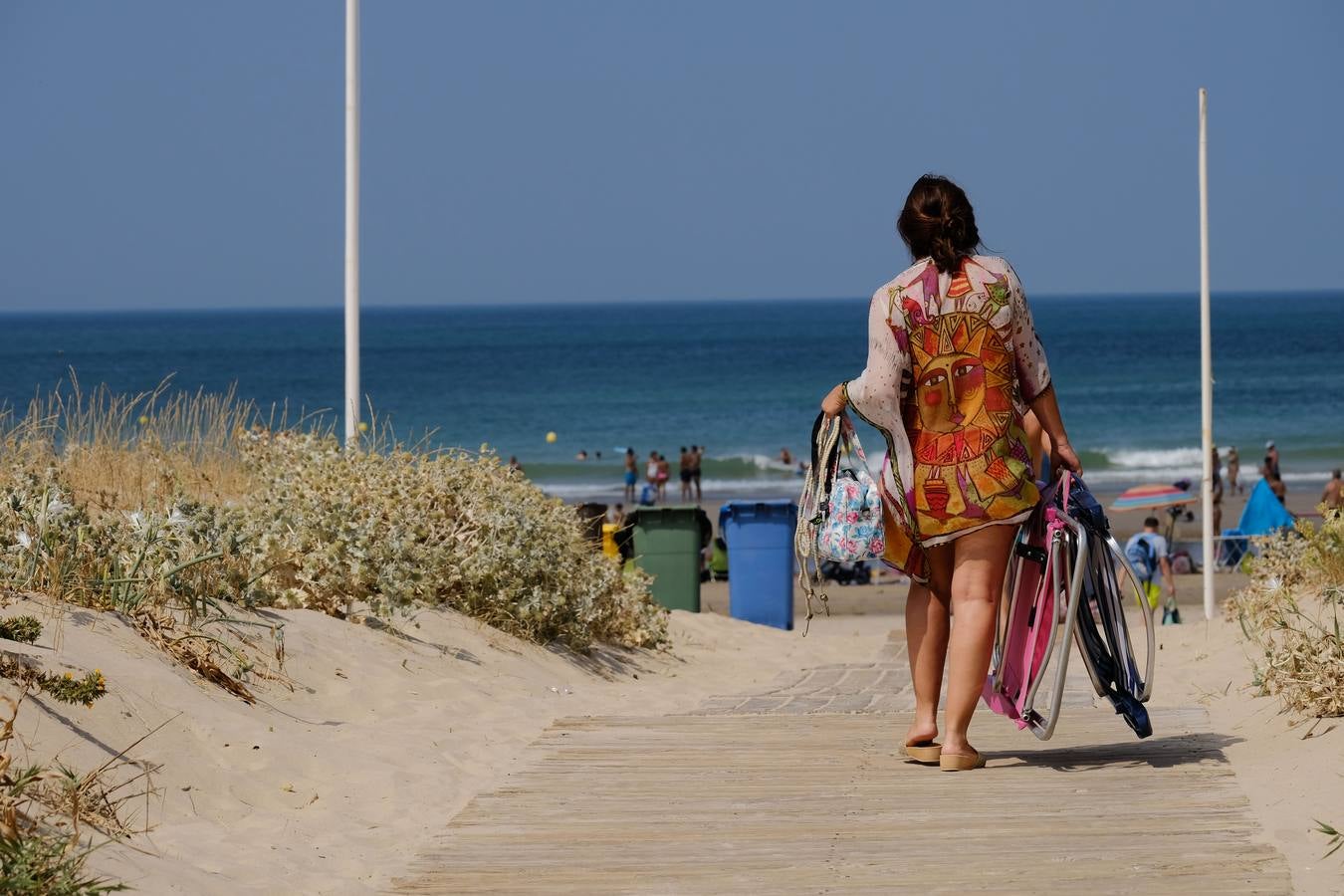 Una jornada de playa en Costa Ballena