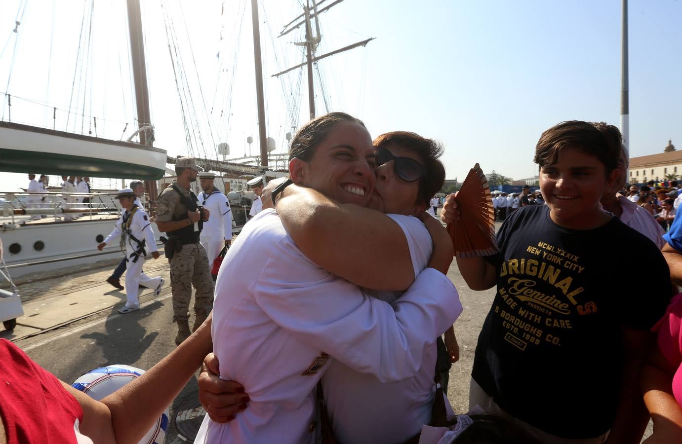 FOTOS: La llegada de Elcano a Cádiz, en imágenes