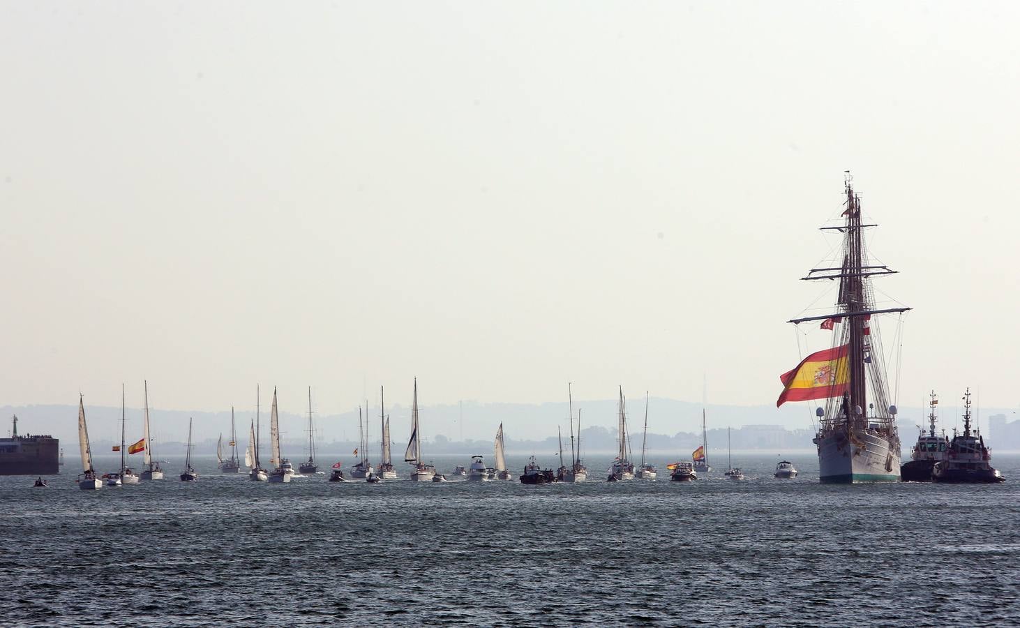 FOTOS: La llegada de Elcano a Cádiz, en imágenes