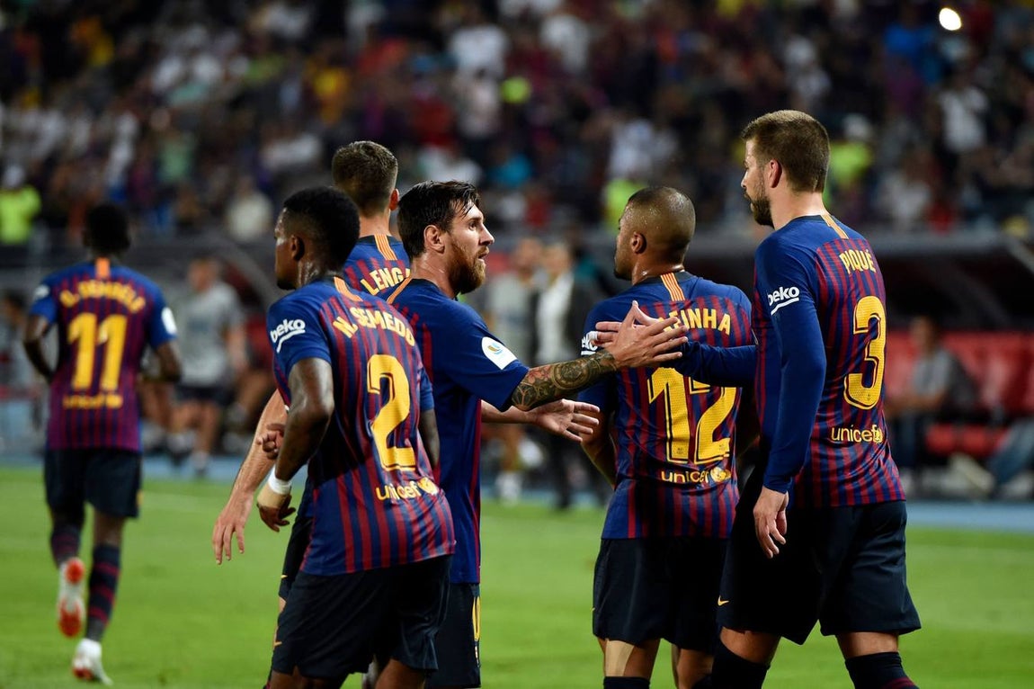 Imágenes de la final de la Supercopa de España