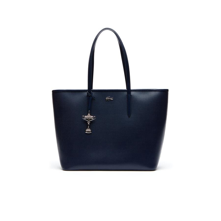 Bolso de piel en color negro ed Lacoste. Precio 206,00€ (antes: 295€)