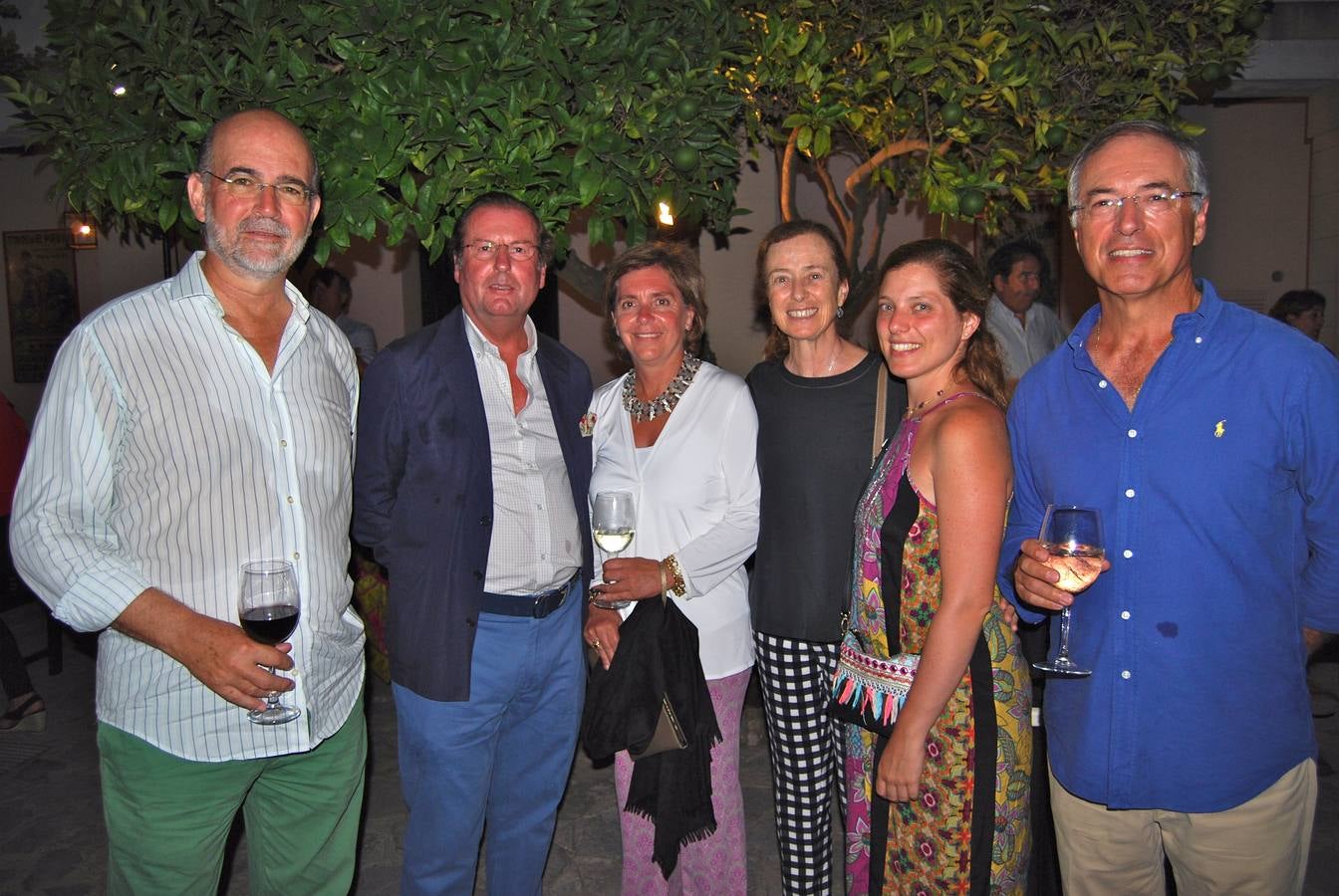 Luis Sebastián de Erice, Antonio Osborne, Mónica Basa, Mariana Antoñanzas y Miguel Antoñanzas