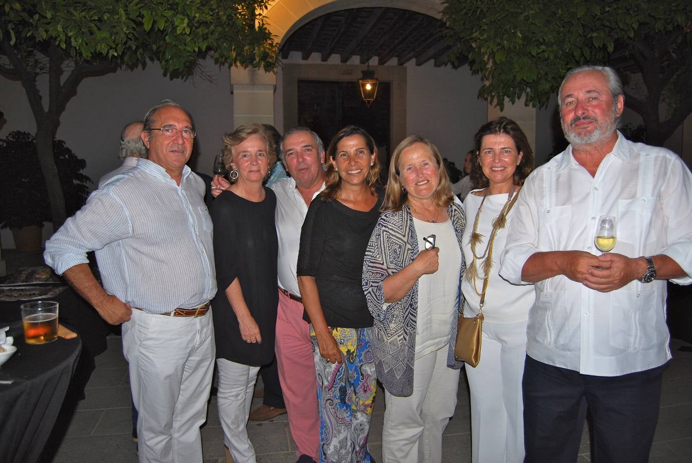 Álvaro Jiménez del Cuvillo, Cati Pérez de Ayala, Nacho Cubillo, Maria del Corral, Condesa de Osborne, Elisa Terry y José María del Cuvillo