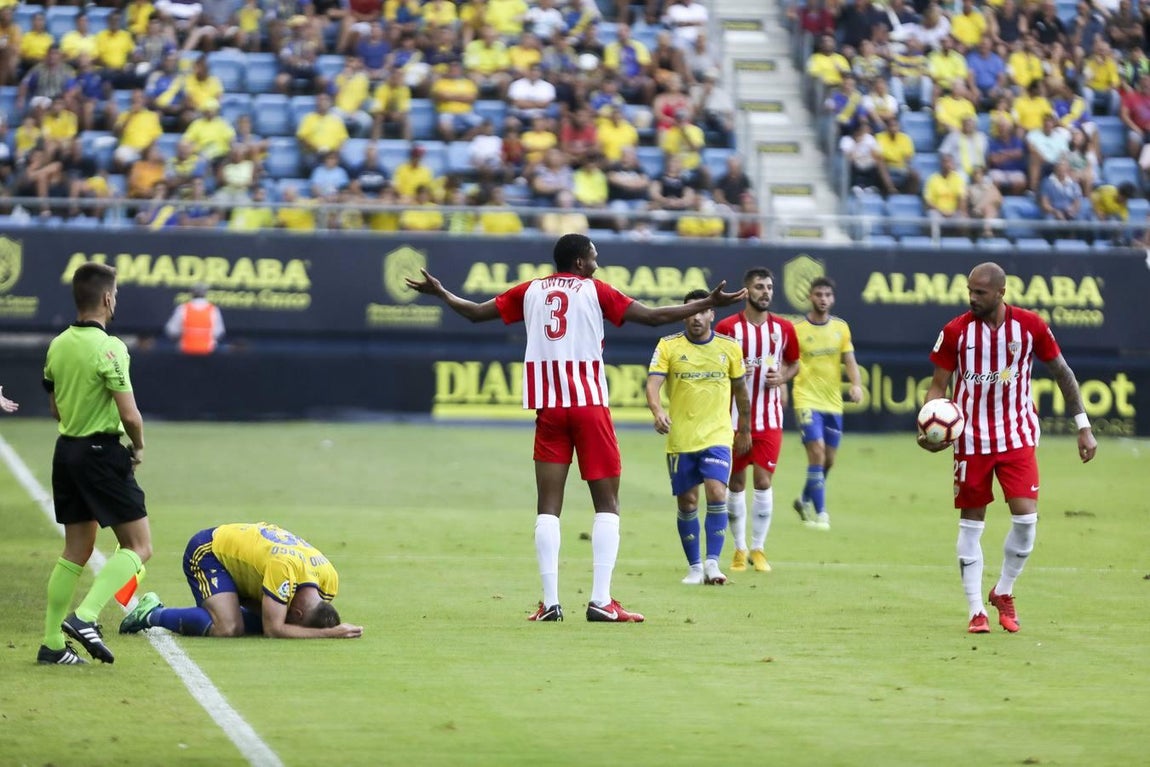 GALERÍA: El Cádiz CF-UD Almería en imágenes