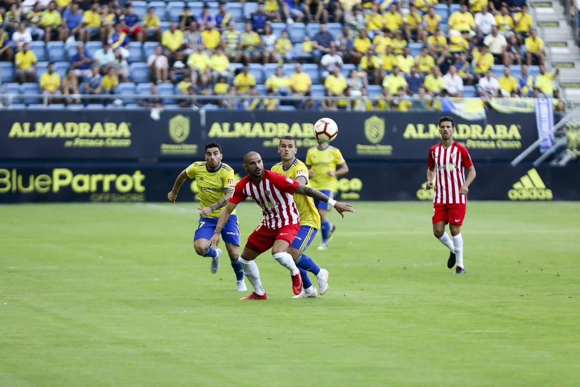 GALERÍA: El Cádiz CF-UD Almería en imágenes