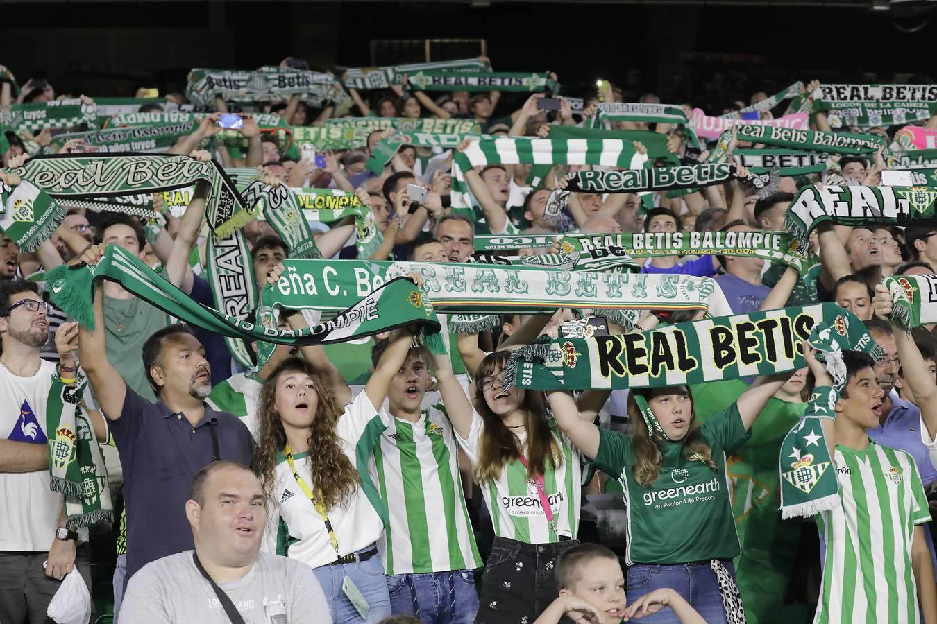 El partido Betis-Levante, en imágenes