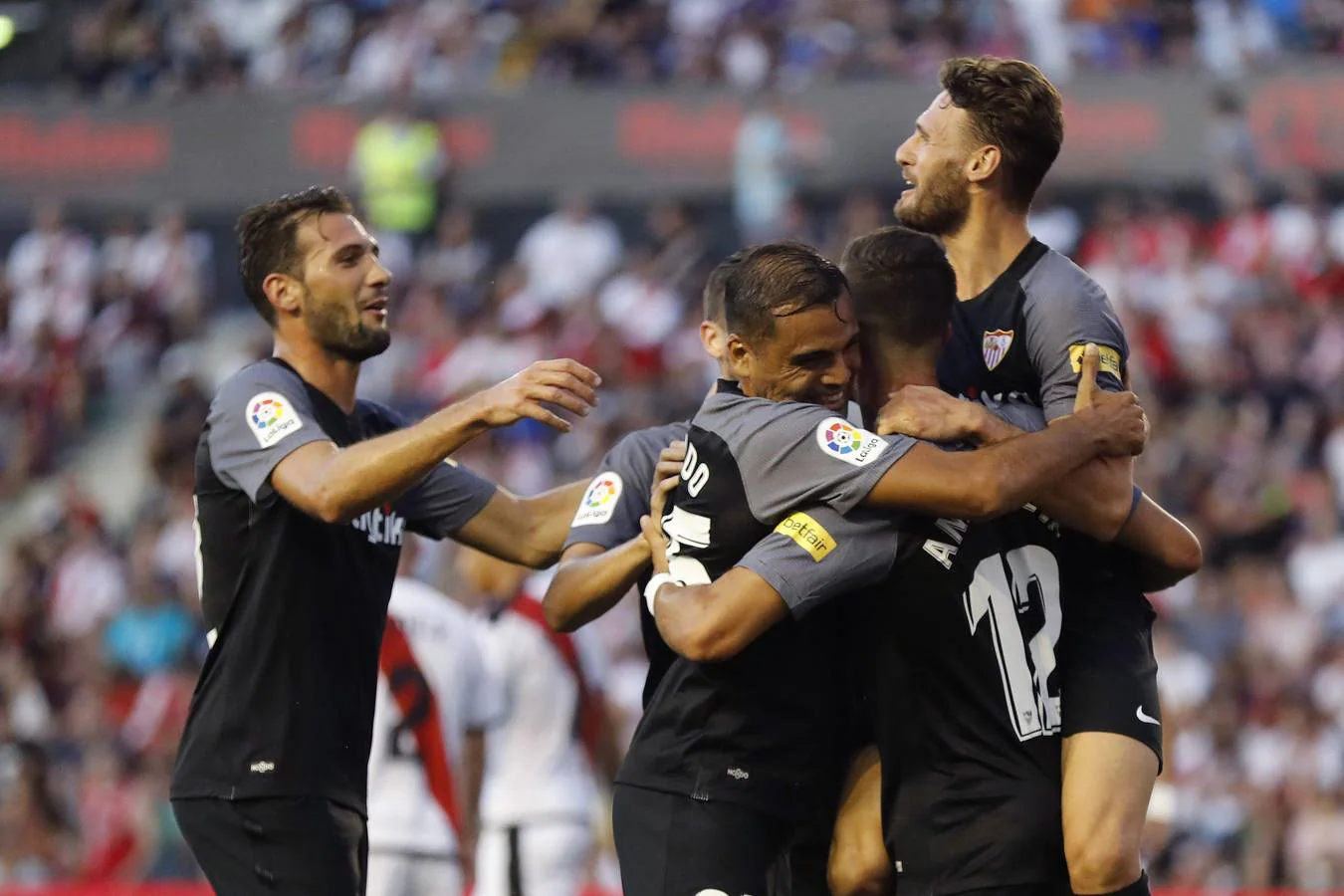 Todas las imágenes de la victoria del Sevilla frente al Rayo