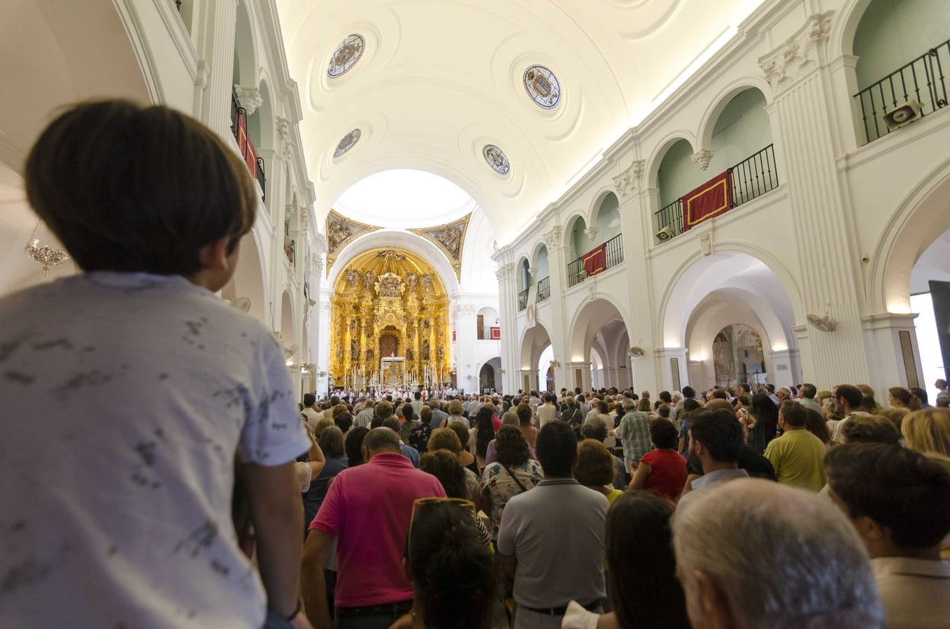 El Rocío Chico: un año más de agradecimiento a la Virgen