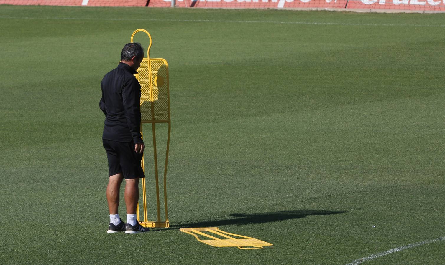 Las mejores imágenes del entrenamiento del Cádiz CF en El Rosal