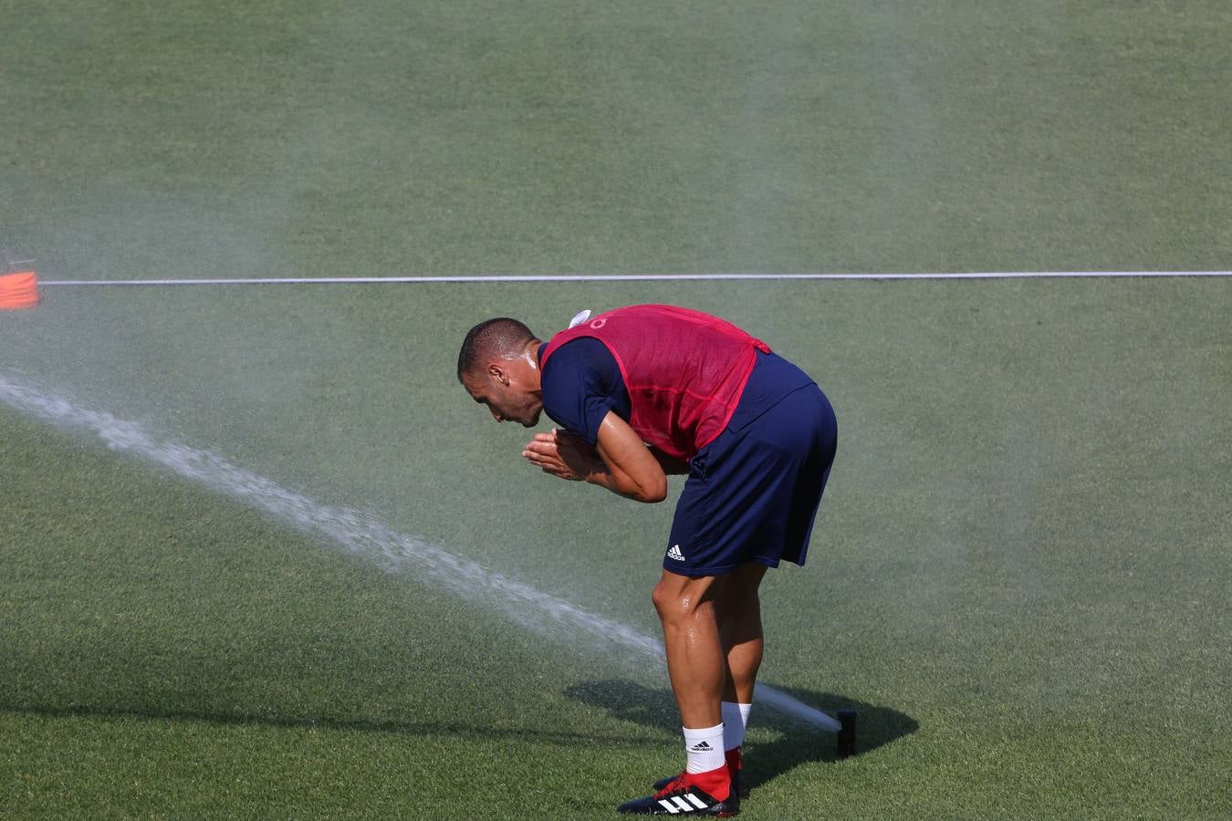 Las mejores imágenes del entrenamiento del Cádiz CF en El Rosal