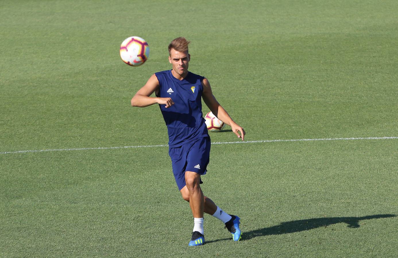 Las mejores imágenes del entrenamiento del Cádiz CF en El Rosal