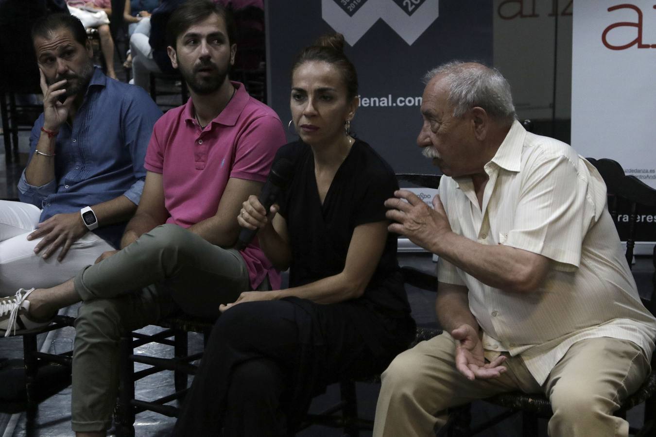 En imágenes, el ensayo de Isabel Bayón para la XX Bienal de Flamenco