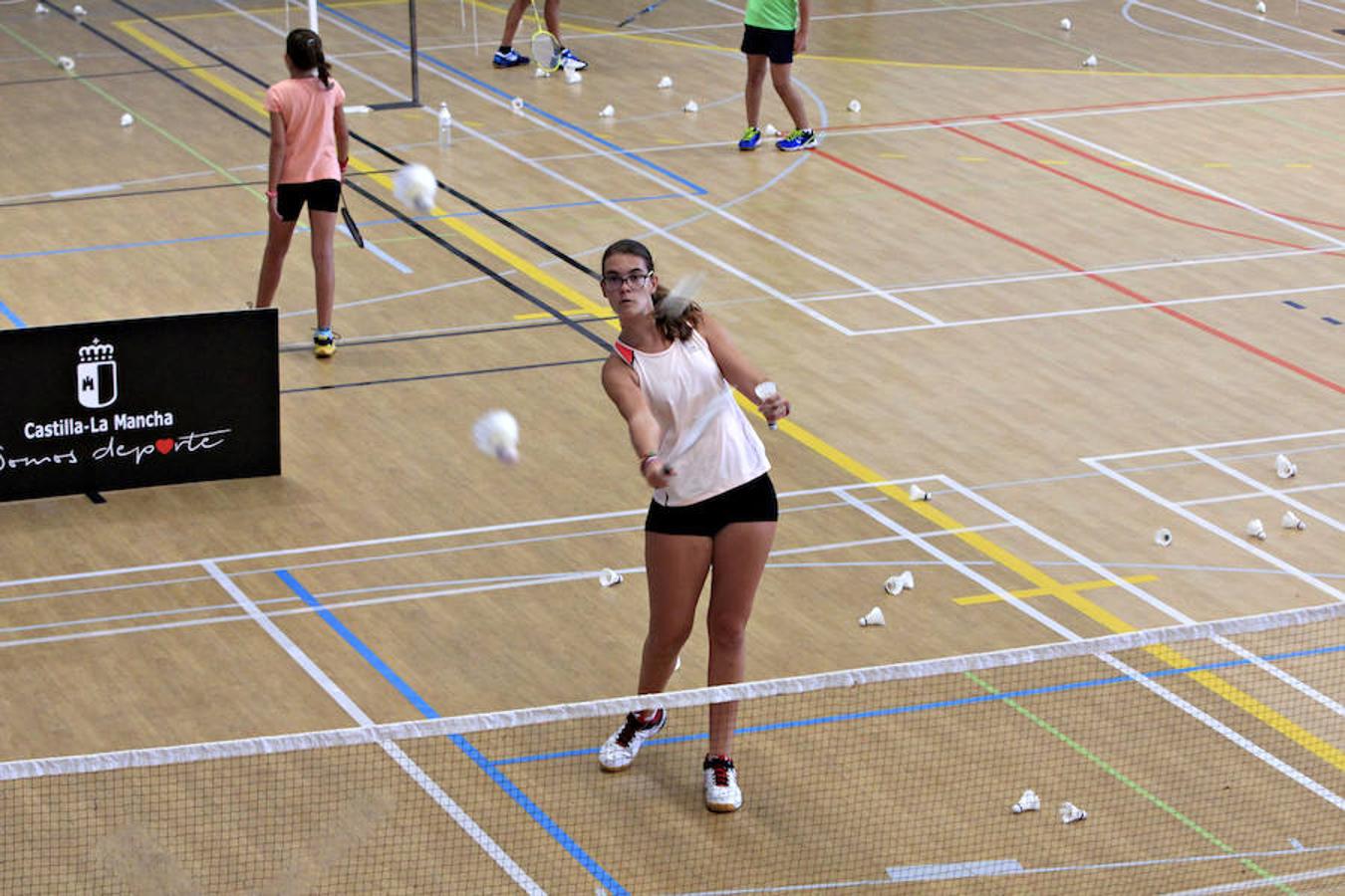 Gran éxito del campus de bádminton en Toledo