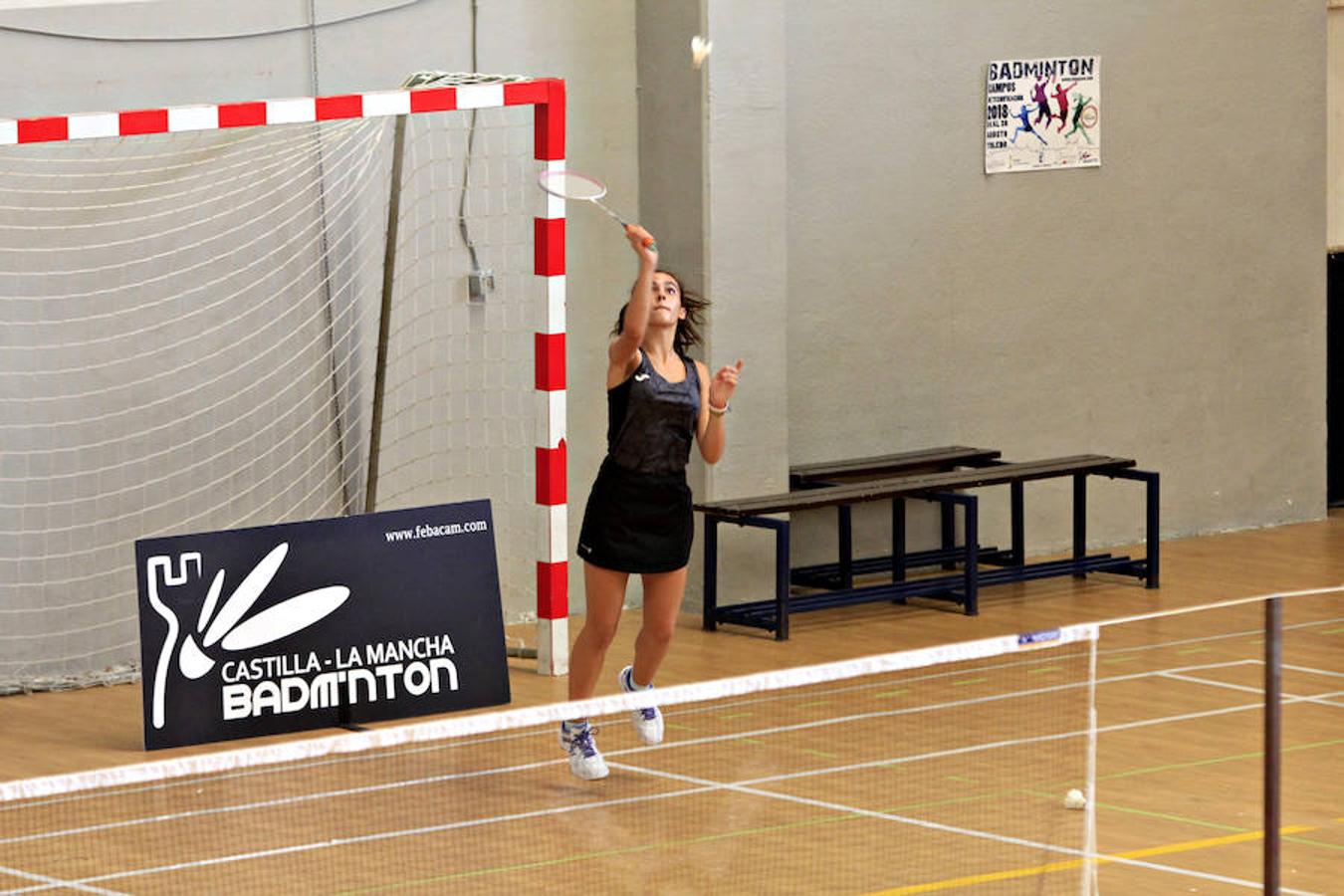 Gran éxito del campus de bádminton en Toledo