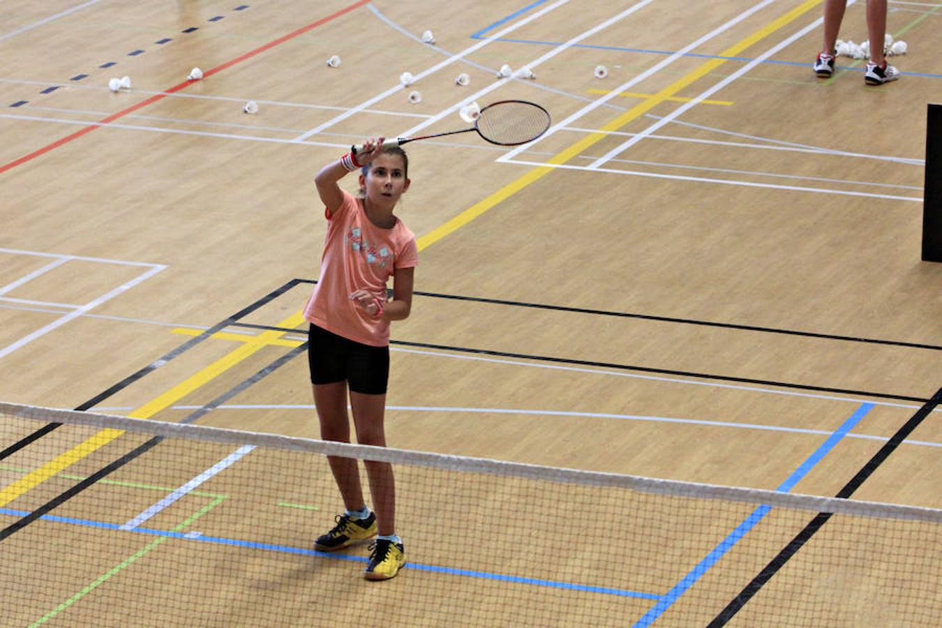 Gran éxito del campus de bádminton en Toledo